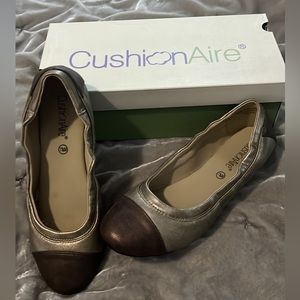 Gold and copper flats